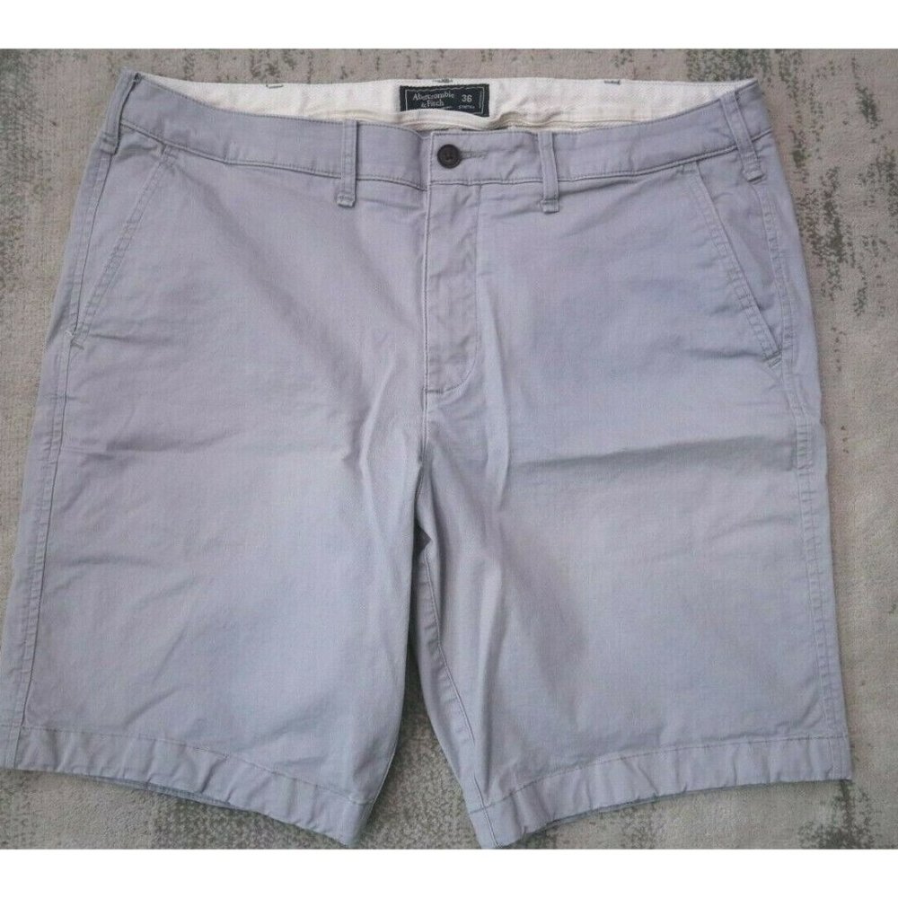 Abercrombie And Fitch Shorts Size 36 Stretch Gray